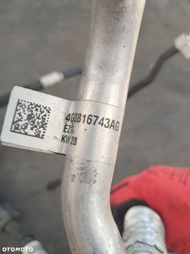 AUDI A6 A7 Przewody klimatyzacji 3.0 TDI 4G0816721R 4G0816743AG - 4