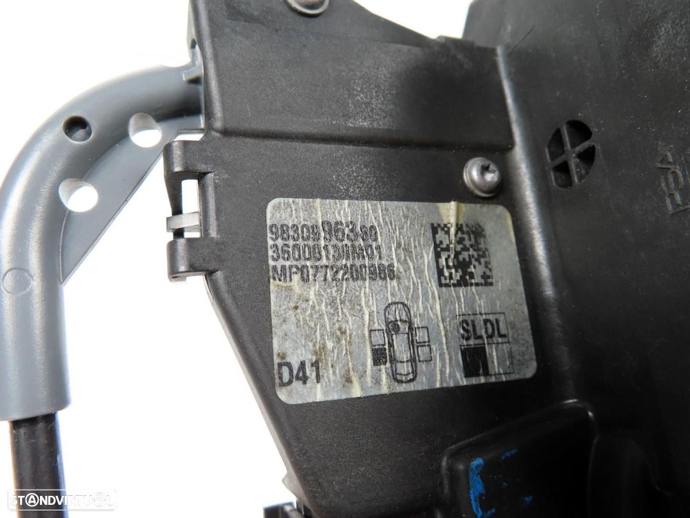 Fecho da porta Esquerdo/Trás Usado / Original DS DS 4 II 9830996380 - 5