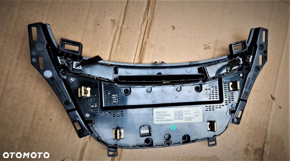 panel klimatyzacji opel insignia a 13-17 90802641 - 2