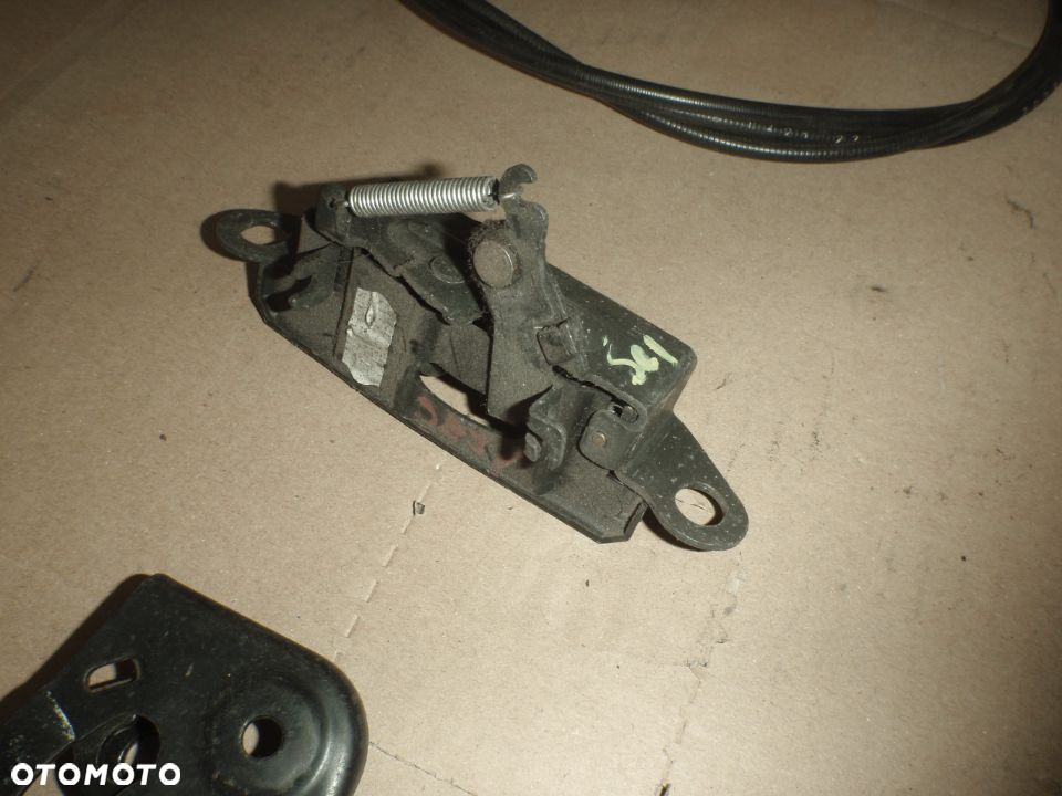 linka hamulca ręcznego zamek pokrywy bagażnika maski zamek  fiat seicento oryginal - 3