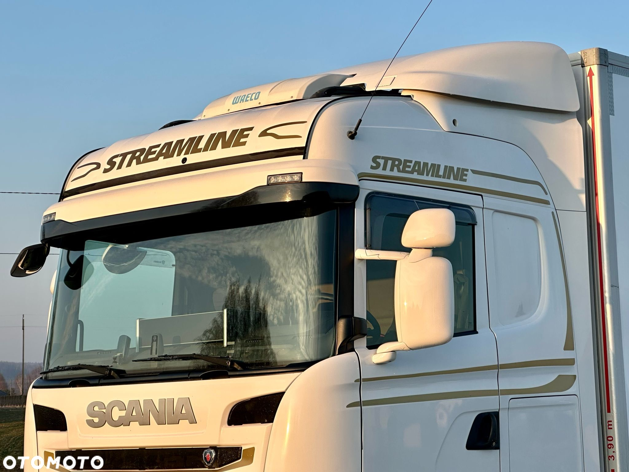 Scania G360 / IZOTERMA / 6.8 M DŁUGOŚCI / AUTOMAT / CAŁA NA PODUSZKACH / KLIMA POSTOJOWA / ELEKTRYCZNA ROLETA TYŁ / SYPIALKA - 11