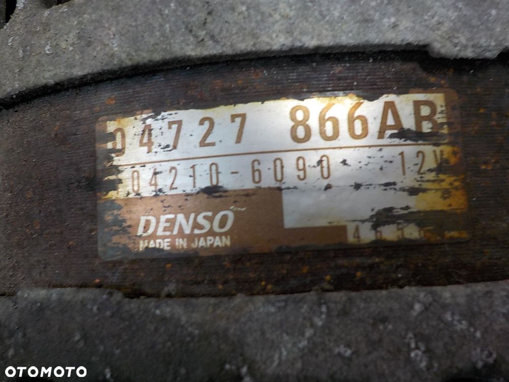 CHRYSLER VOYAGER V 2.8 CRDI ALTERNATOR 04727866AB 104210-6090 - 5