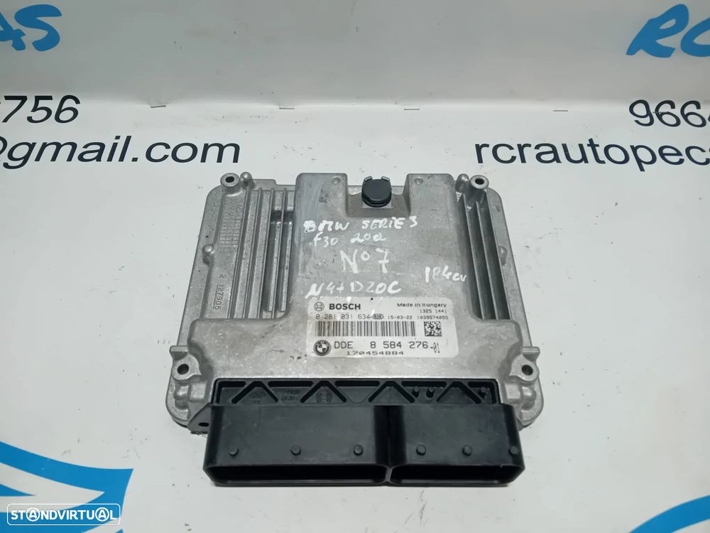 Centralina Bosch Original BMW N47D20 N47N N47 184cv 8 584 276 / 0 281 031 634 / 0281031634 / 8584276