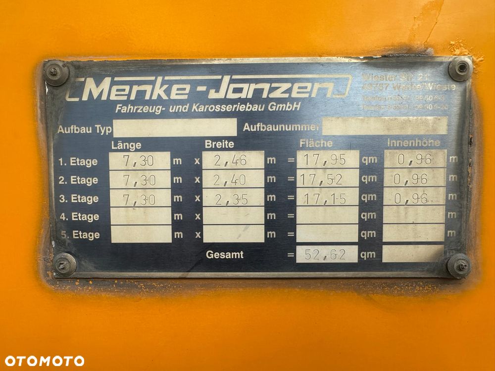 Mercedes-Benz Actros 2545 | Menke 3 poziomy do transportu zwierząt | Wentylacja | Poidła | EURO 6 | 6x2 - 14