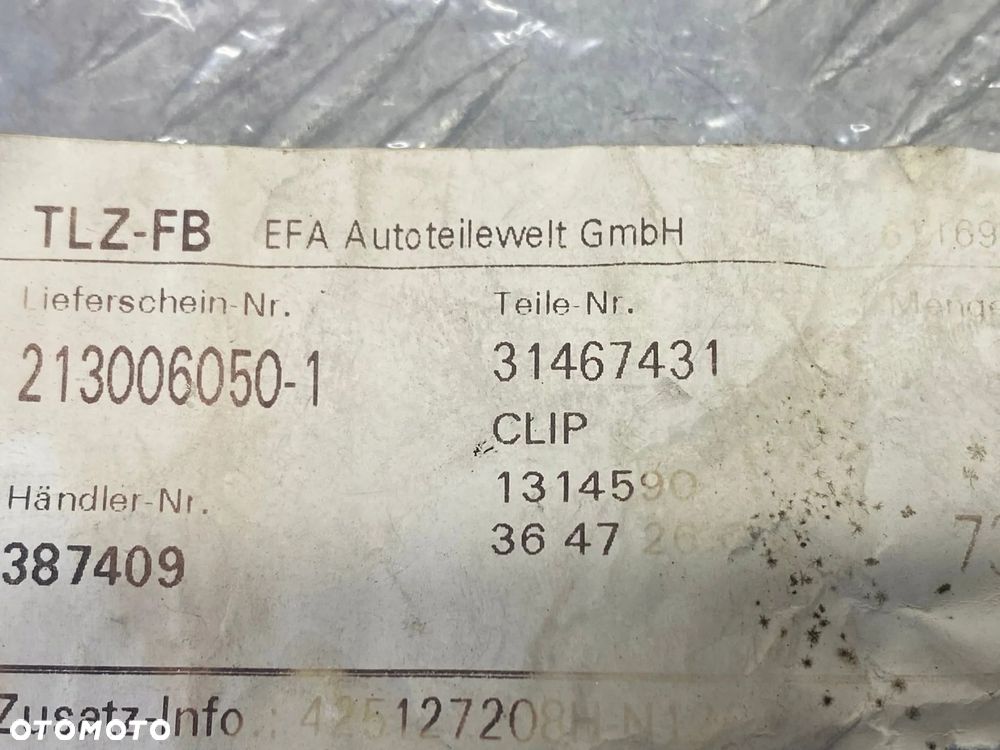 SPINKA KLIPS BOCZKA DRZWI VOLVO XC40 EX40 EC40 S60 S90 V60 V90 - 2