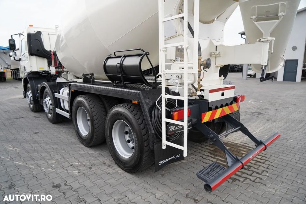 DAF CF 440 / 8x4 / BETONIERĂ SCHWING STETTER / BETONIERĂ 9 M3 / AUTOMATĂ / CAMERĂ / - 12