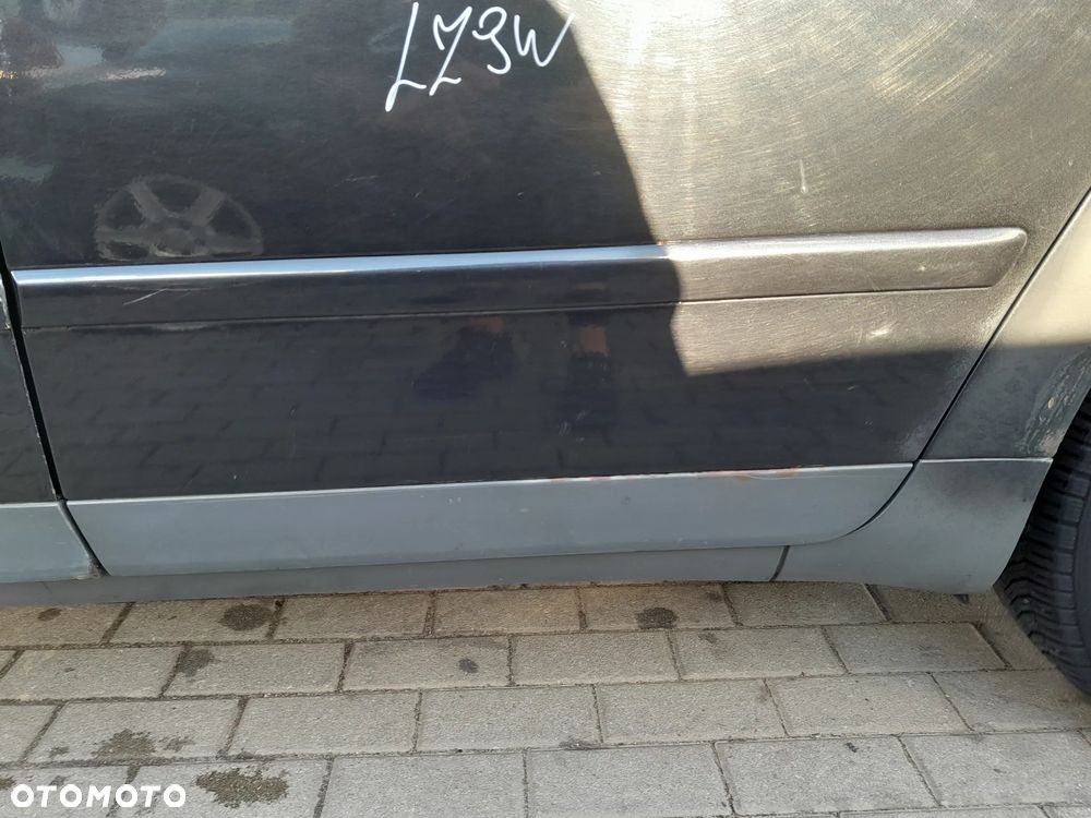 AUDI A4 B6 DRZWI LEWE TYLNE LEWY TYŁ SEDAN KOLOR: LZ9W - 4