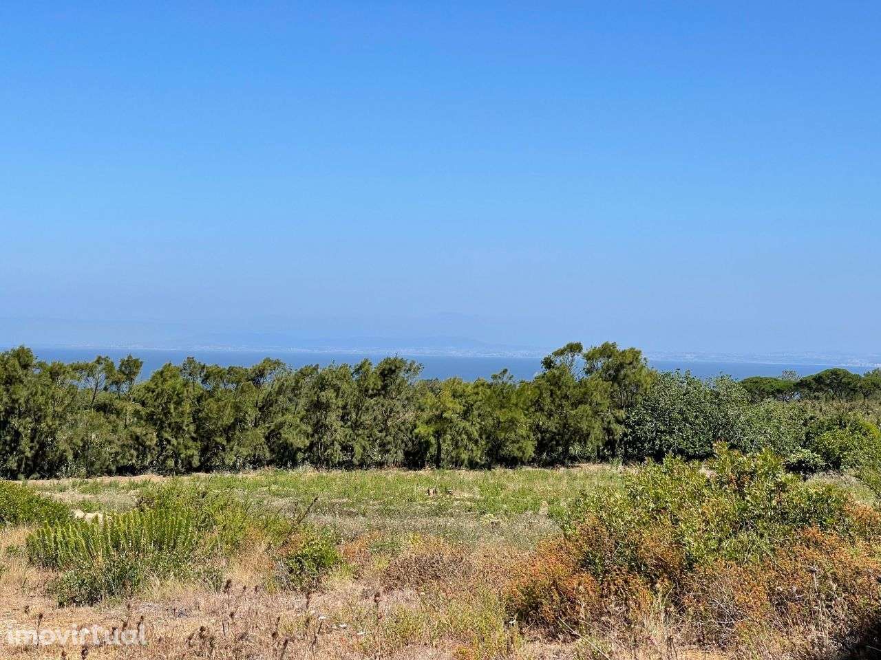 Lote de 25410m2 vista deslumbrante mar praia da Foz Meco Sesimbra - Grande imagem: 4/7