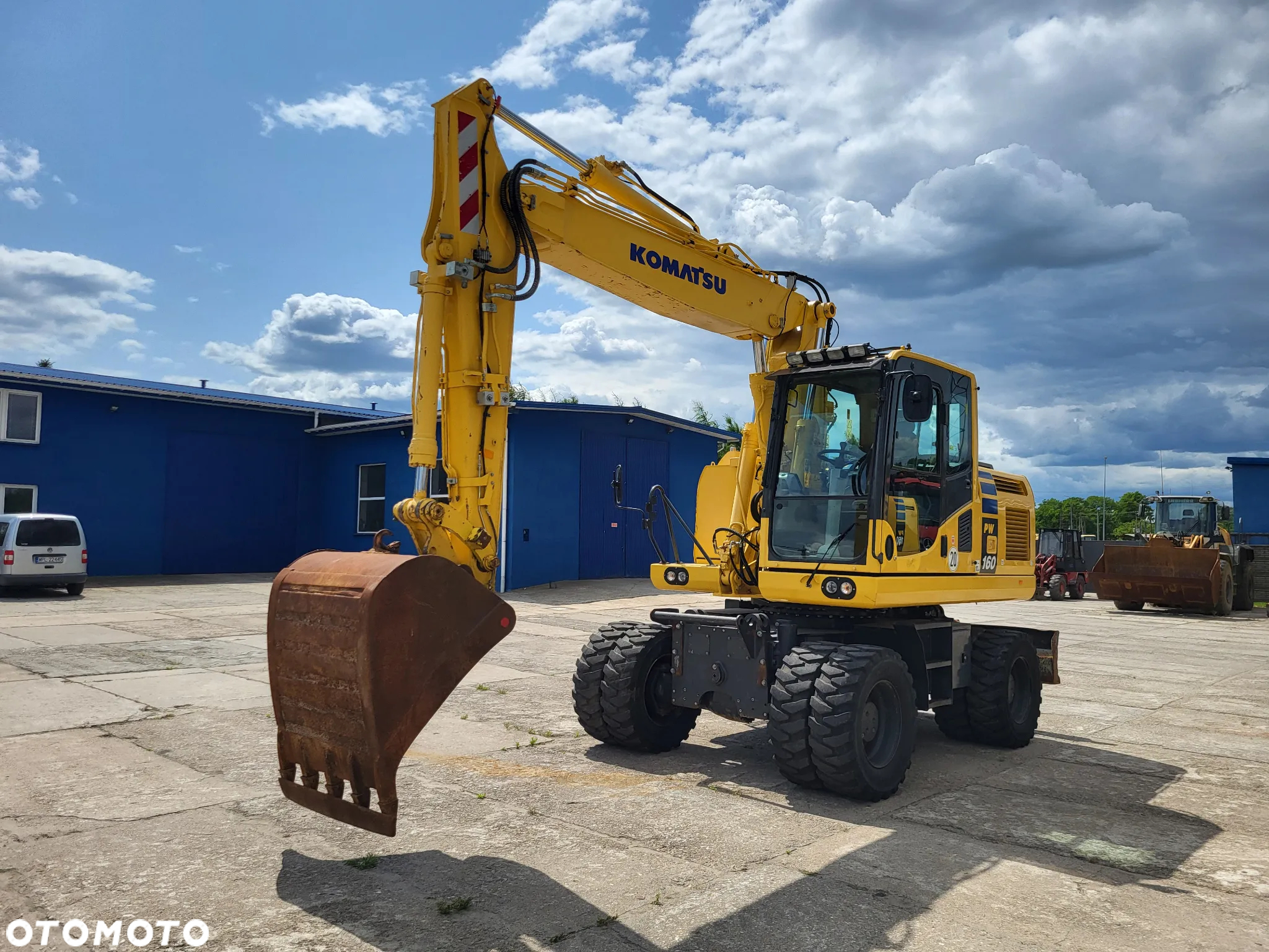 Komatsu PW 160 -10 spr z Niemiec - 7