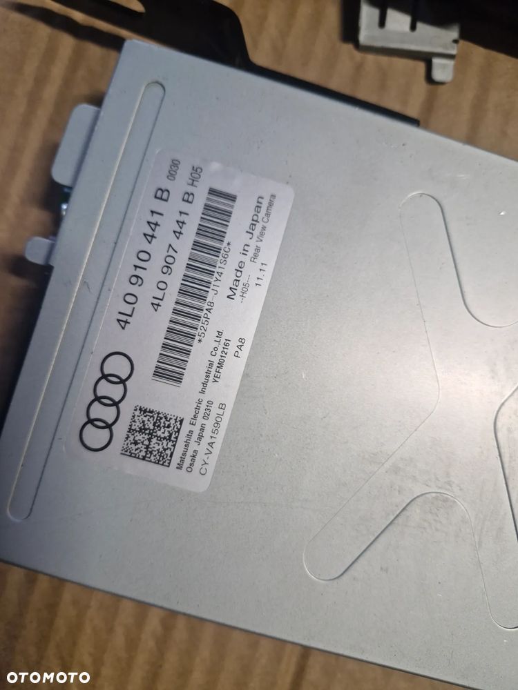 KAMERA TYŁ BLENDA AUDI Q7 4L LIFT 4L0980551D 4L0827574 4L0910441B - 3