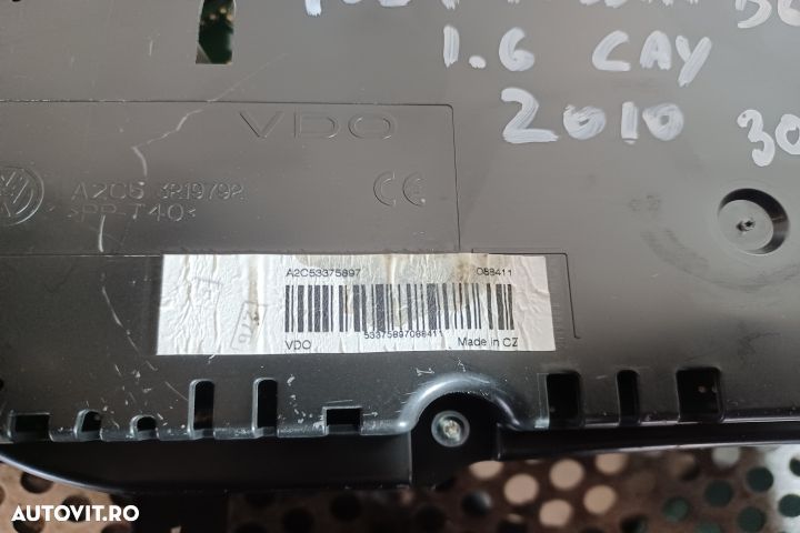 Ceasuri bord 2010 1.6CAY A2C53375897 A2C53219792 3C0920872G Volkswage - 4