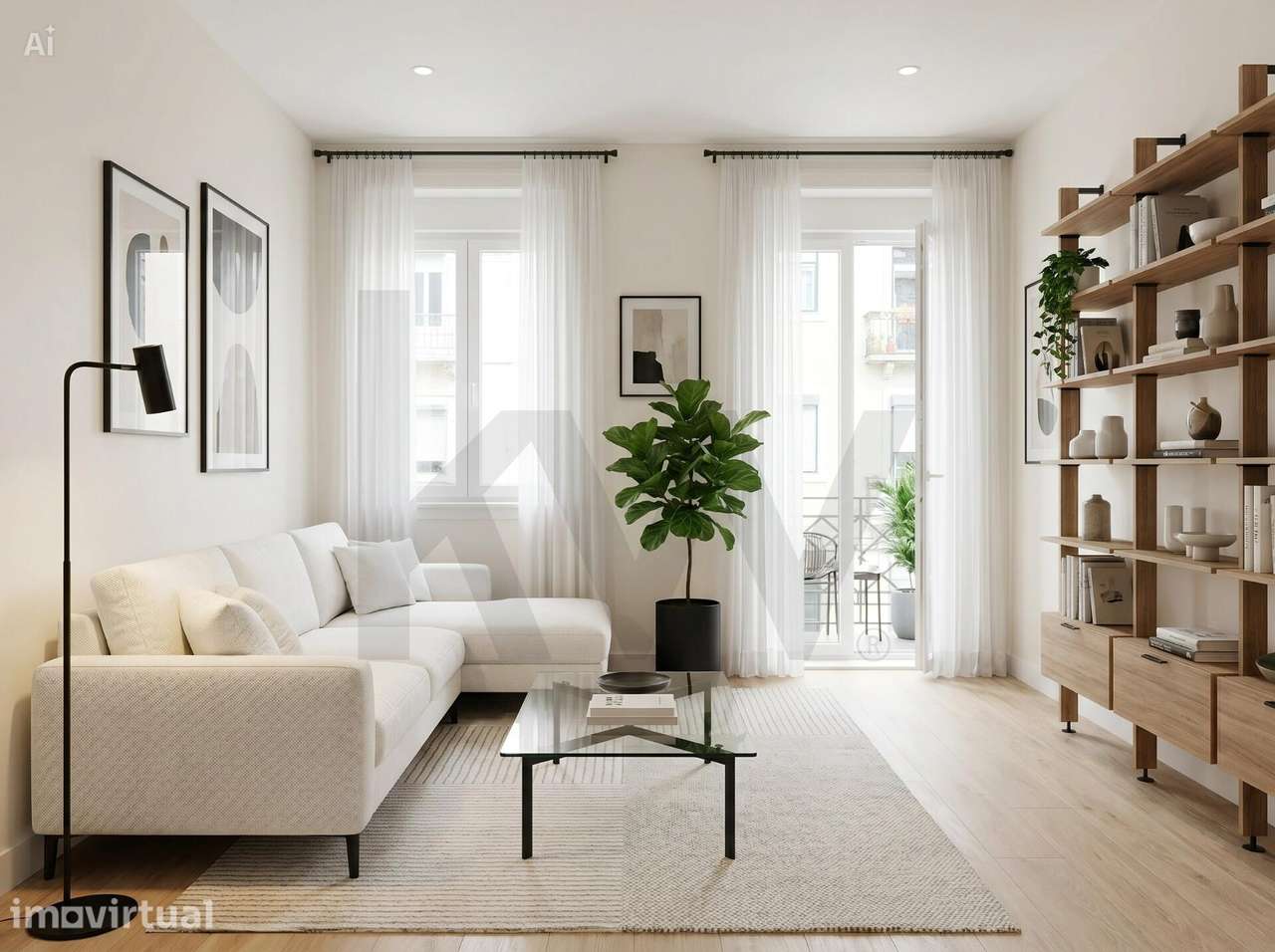 Apartamento T3 com Terraço Privativo – Edifício MARDEL PRIME, junto à - Grande imagem: 5/17