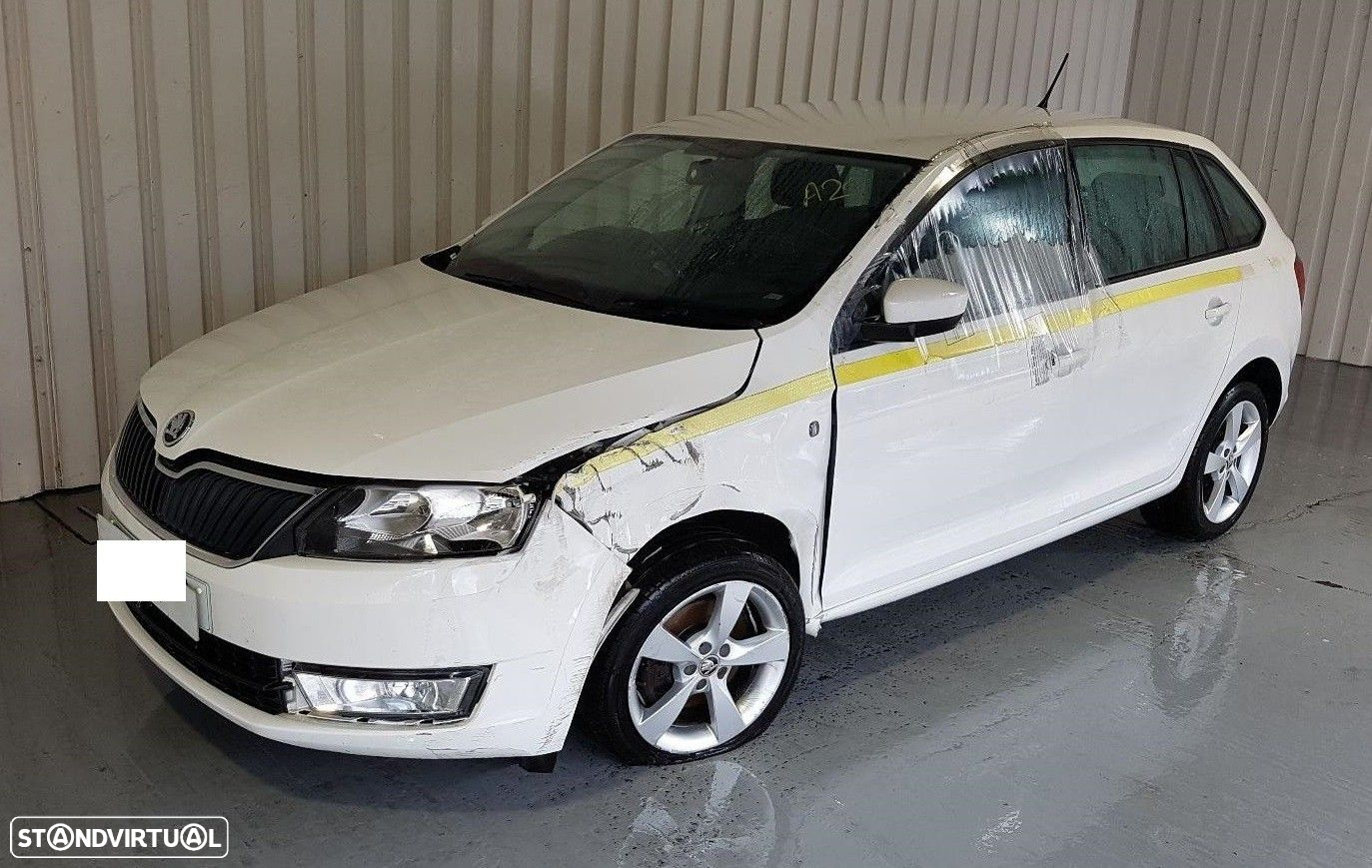 Skoda Rapid SE Tech 1.2 TSI de 2015 disponível para peças - 6