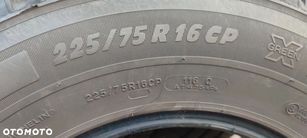 Opony Letnie Michelin Agilis Camping 225/75/16CP 116Q 2024r Dot 11/24 4 x 7-8,6mm Bdb!! Komplet  Starogard Gdański - Wysyłka - 15