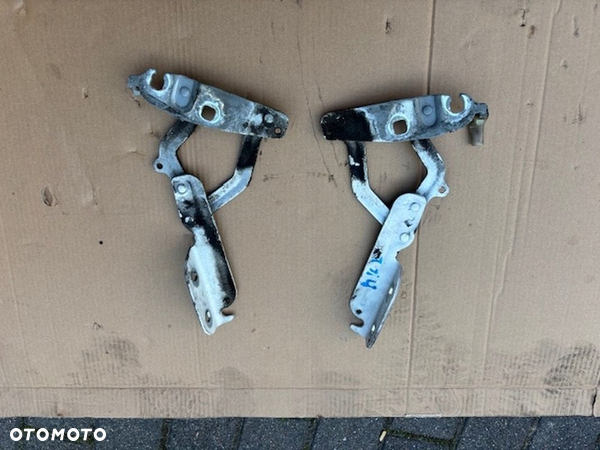 ZAWIAS ZAWIASY MASKI KOMPLET PRAWY LEWY FORD FIESTA MK7 2008-2017 H9