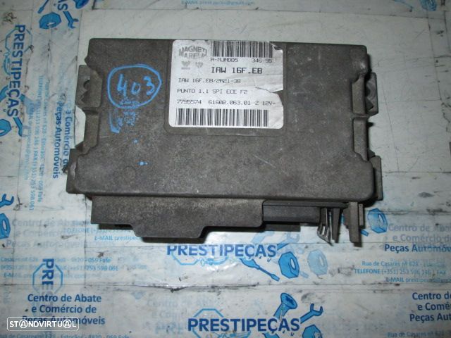 Centralina 7795574 IAW16FEB FIAT PUNTO 1 1995 1,1 MAGNET MARELLI - 1