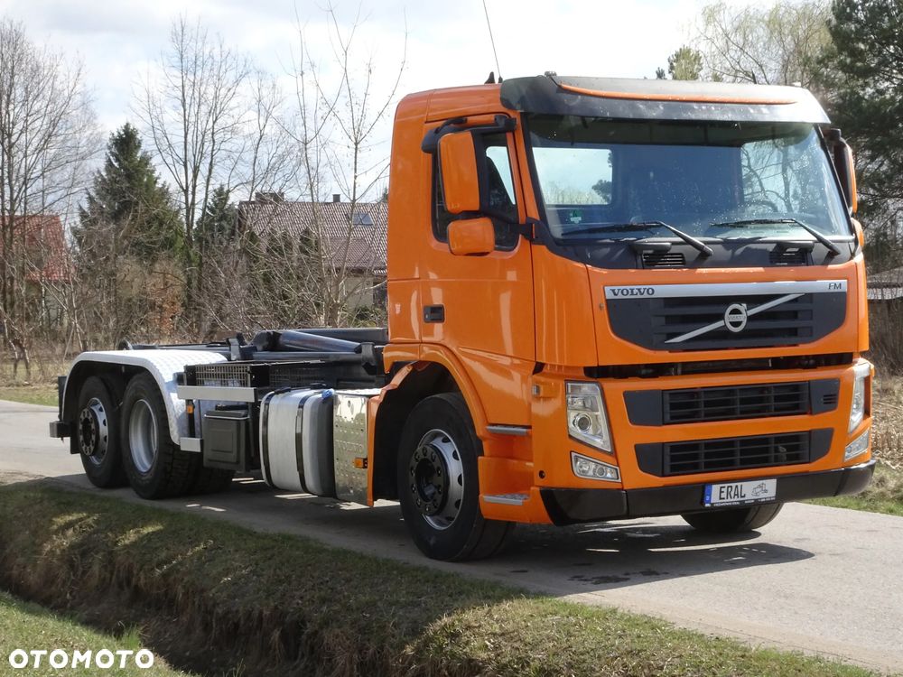 Volvo fm330 6x2 hakowiec VDL-S-21-6200 idealny oś skrętna sprowadzony z Niemiec meiller hiab - 7