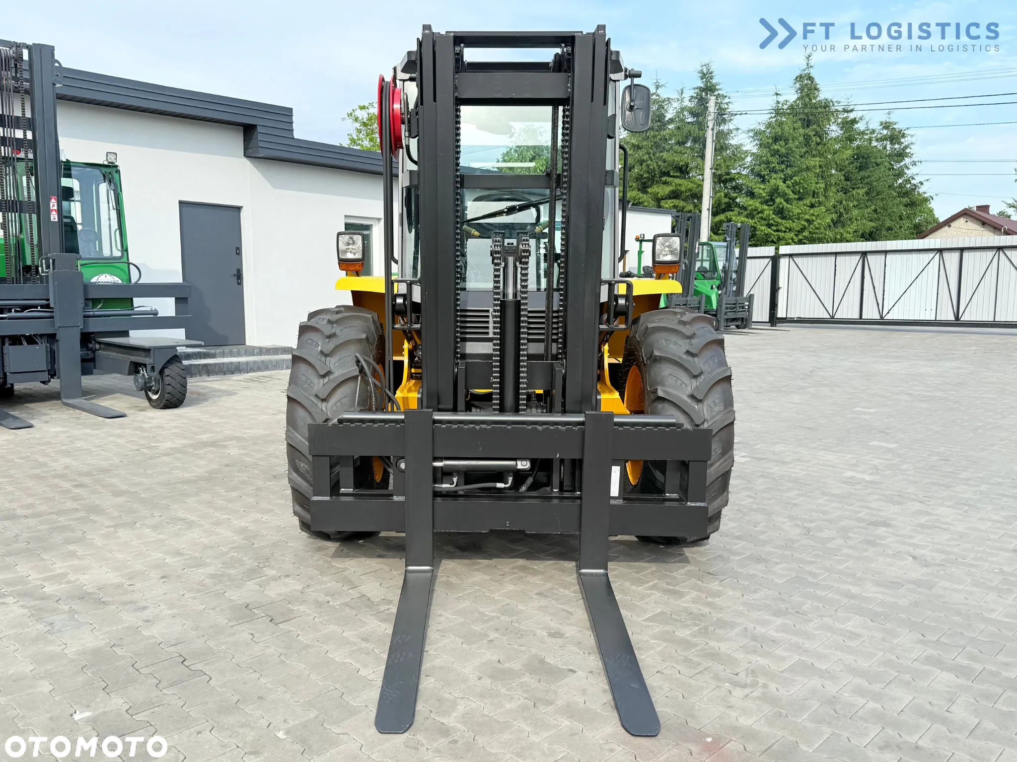 JCB 940 / DIESEL / TRIPLEX 4500MM / POZYCJONER / PRZESÓW WIDEŁ / 4T / NOWE OPONY / JAK NOWY - 5