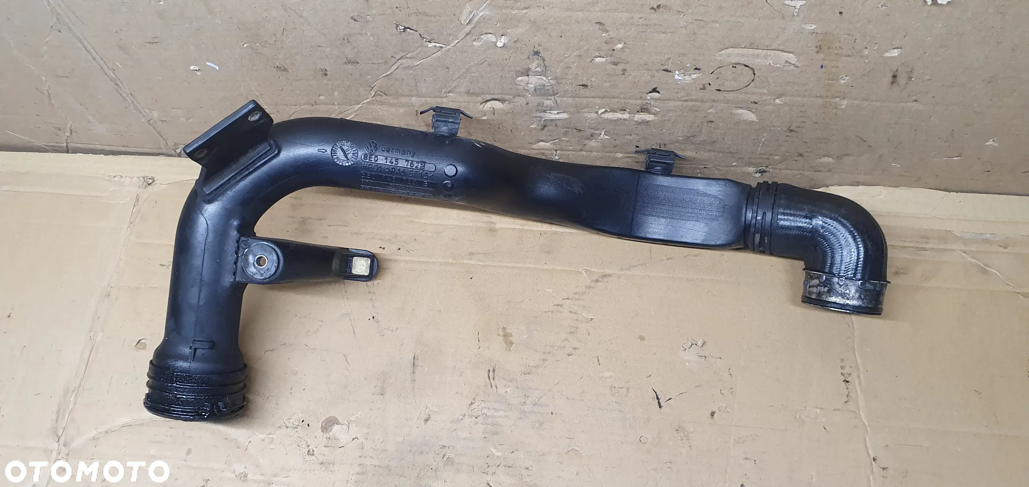 Przewód wąż rura intercoolera VW Passat B5 FL 1.9 TDI 130KM 8E0145762G 3B0145762G - 2