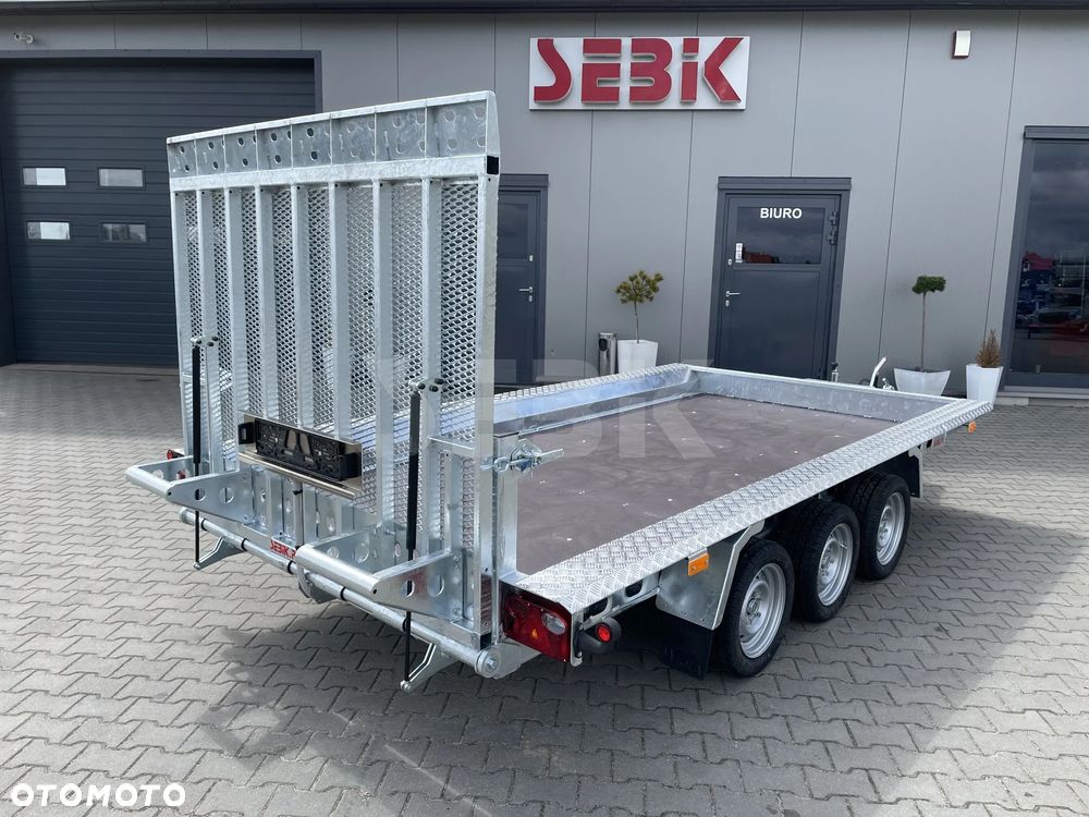 Wiola Mocna przyczepa do transportu minikoparki B3540 MAX DMC 3500 kg. - 8