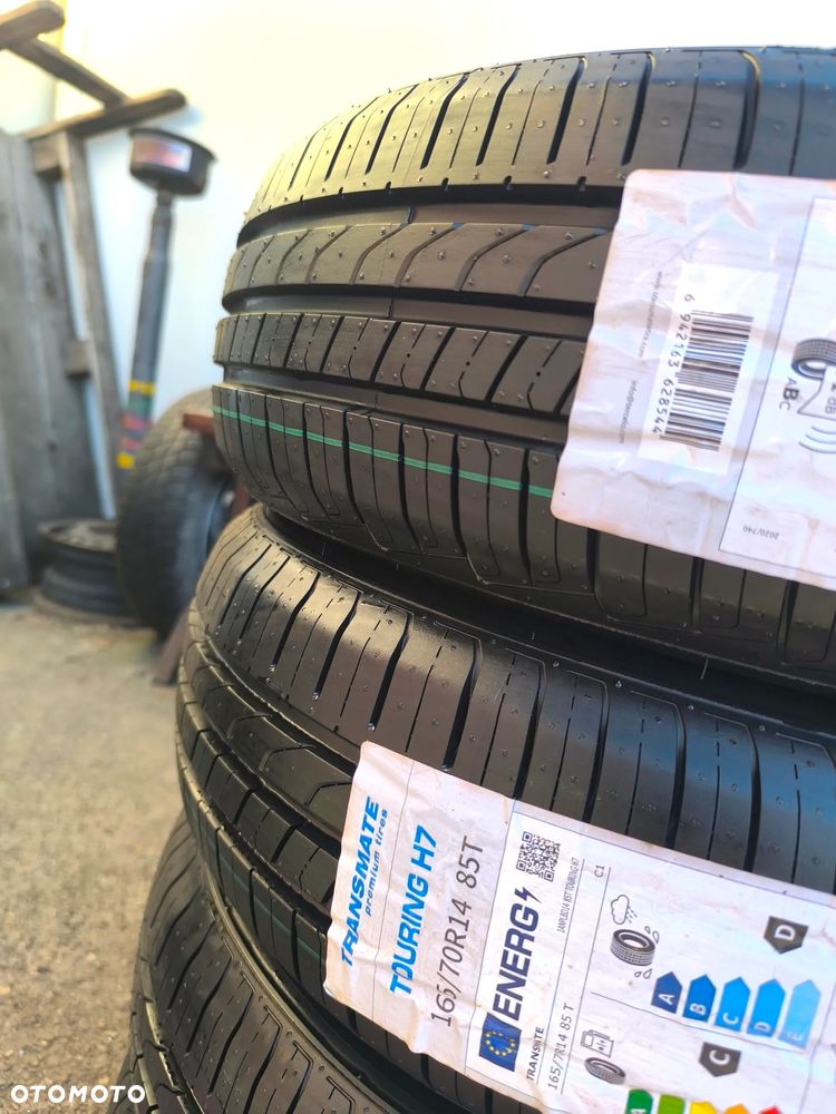 165/70R14 85T NOWE Opony Letnie Lato TRANSMATE premium tires TOURING H7 Legnica ALU-RAD 165/70 - 5
