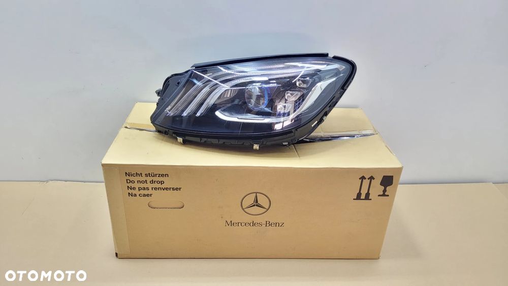 MERCEDES S KLASA W222 LIFT LAMPA LEWA MULTIBEAM DEMONTAŻ A2229068705
