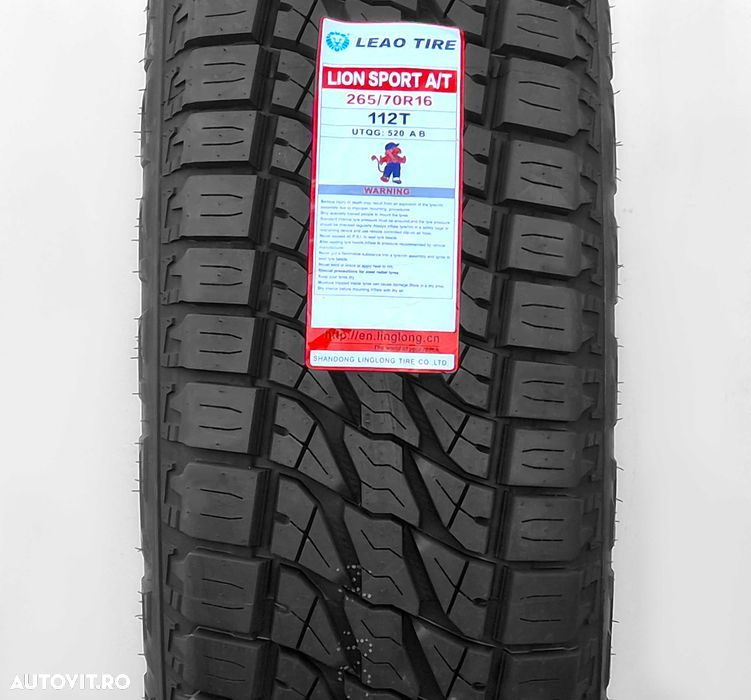 Anvelopa NOUA M+S* A/T All Road 265/70R16 Leao Lion Sport A/T 112T - 2