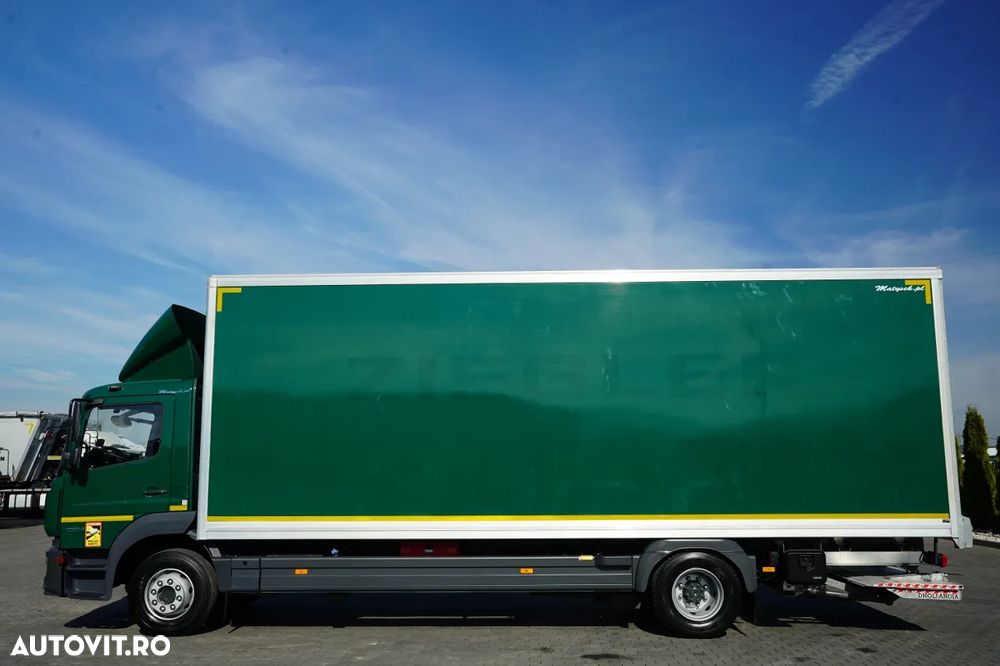 Mercedes-Benz ATEGO 1324 / CONTAINER - 7,5 M / 4x2 / DHOLLANDIA LIFT / UȘI LATERALE / EURO 6 - 4