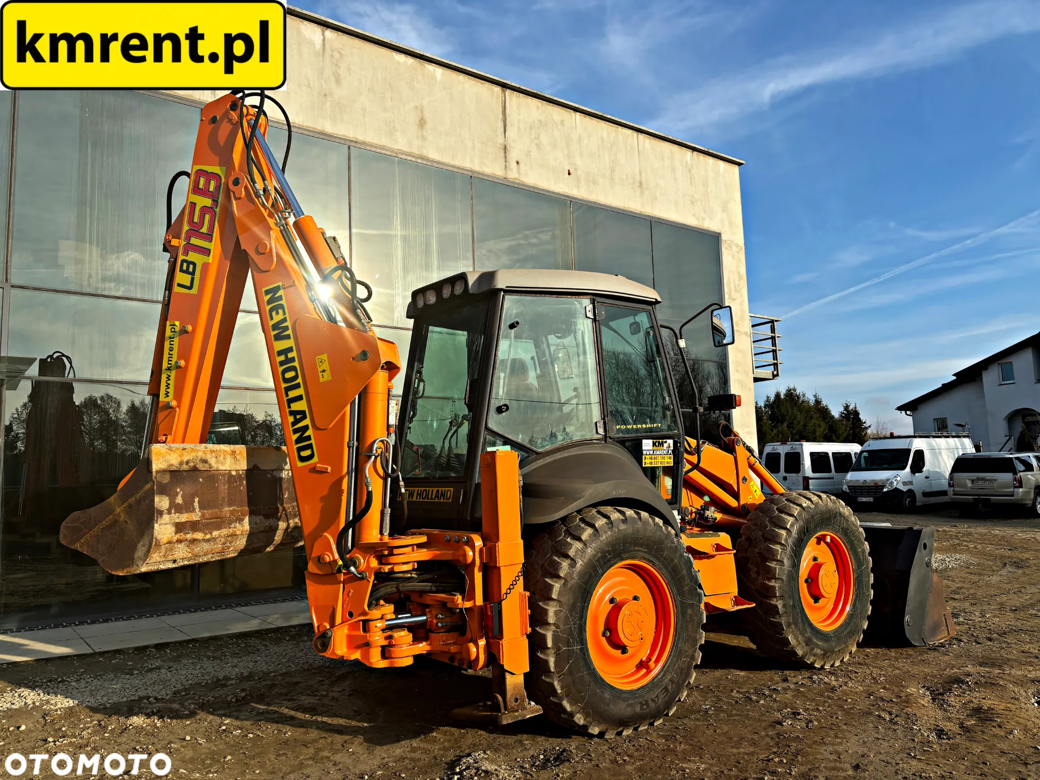 New Holland LB 115B-4PS KOPARKO-ŁADOWARKA 2007R. | 110 JCB 3CX CASE 590 580 CAT 428 432 - 14