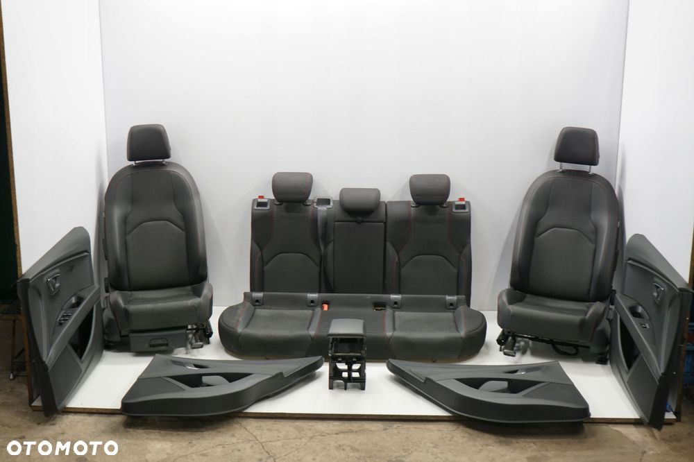 SEAT LEON III FR KOMBI 14R FOTELE KANAPA BOCZKI - 1