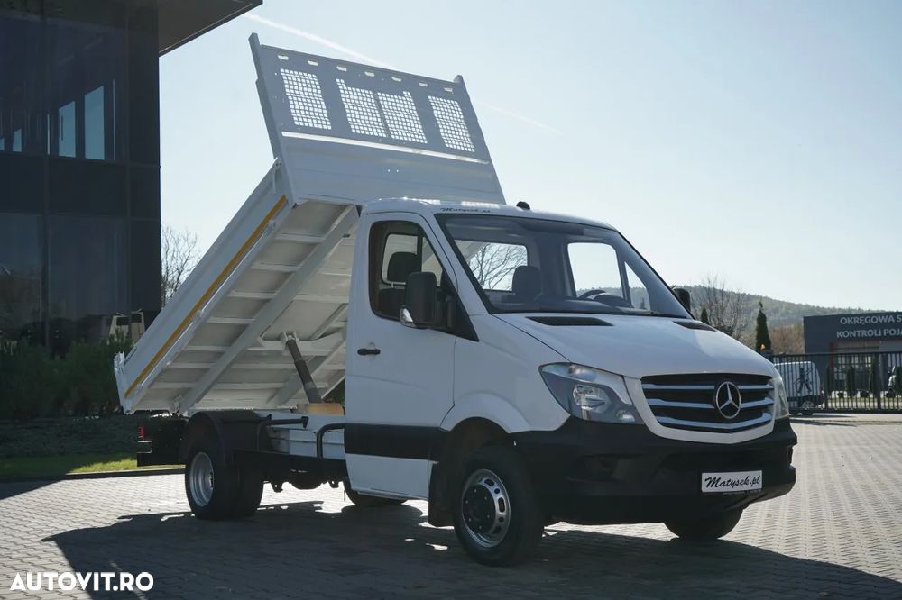 Mercedes-Benz SPRINTER / BASCULATOR - 3.5M / DUBLU / MANUAL / IMPORTAT - 2