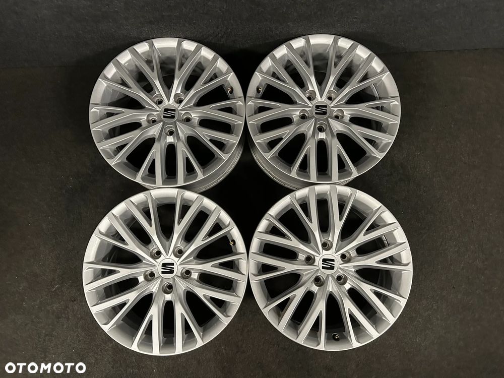 Alufelgi Seat Leon IV, III, Ateca, VW Golf 7, 8, Caddy, Sportsvan 17 cali 5x112 4szt. ładne! - 3