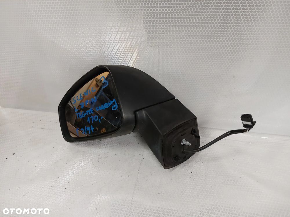 - LUSTERKO ELEKTRYCZNE LEWE RENAULT SCENIC 3 III TEGNE CZARNY 8PIN - 3