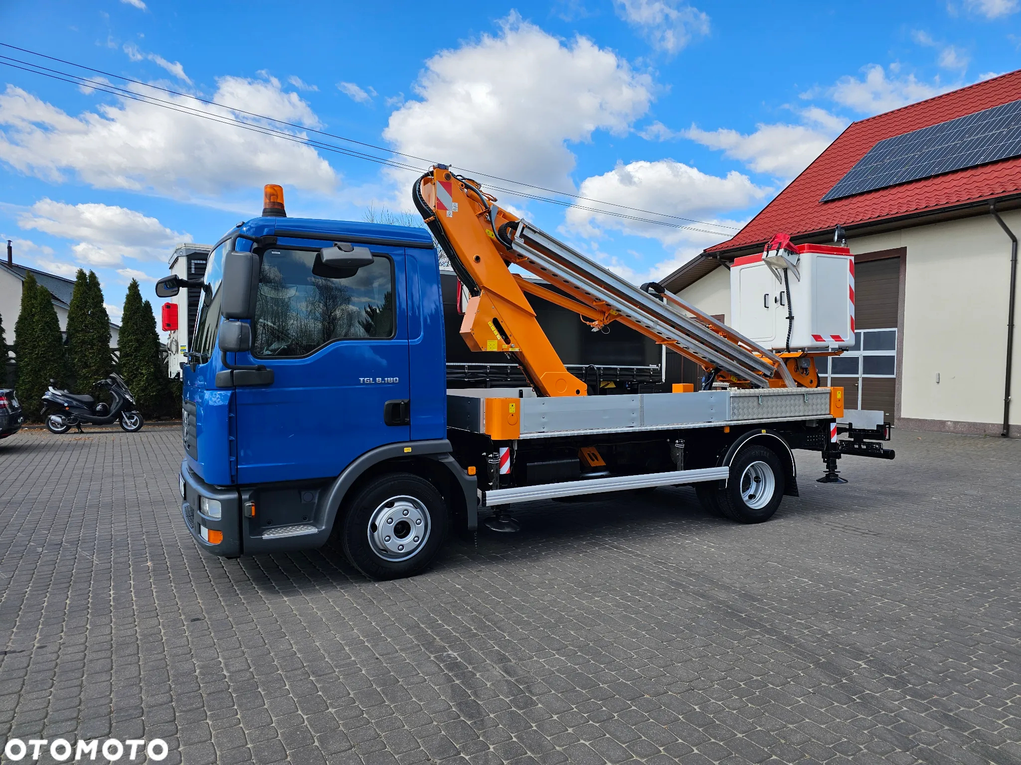 MAN TGL 8.180 ZWYZKA PODNOŚNIK KOSZOWY 21m - 2