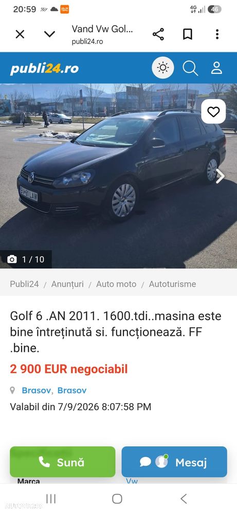 Volkswagen Golf 1.6 TDI DPF BlueMotion - 12