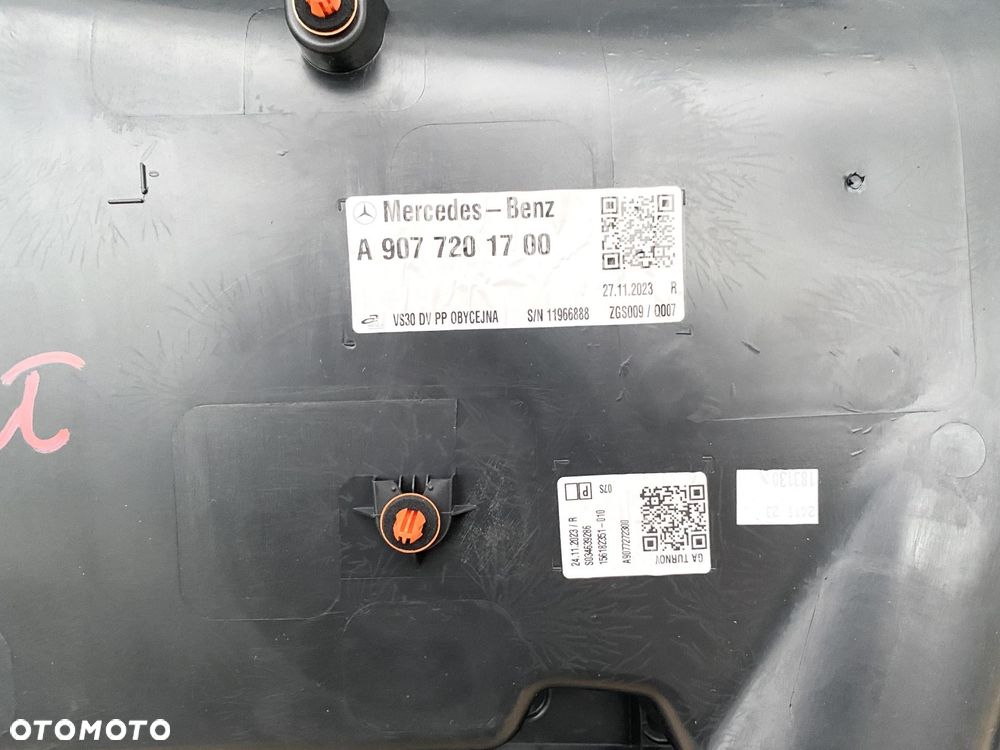MERCEDES SPRINTER W907 W910 17- BOCZEK TAPICERKA DRZWI PRAWY PRZÓD NOWY - 7