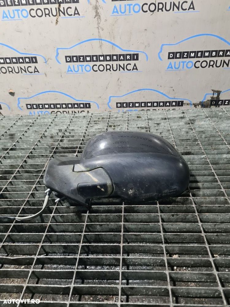 Oglinda stanga Mitsubishi Outlander Facelift 2009 - 2012 4 Usi NEGRU (803) Fara rabatare - 2