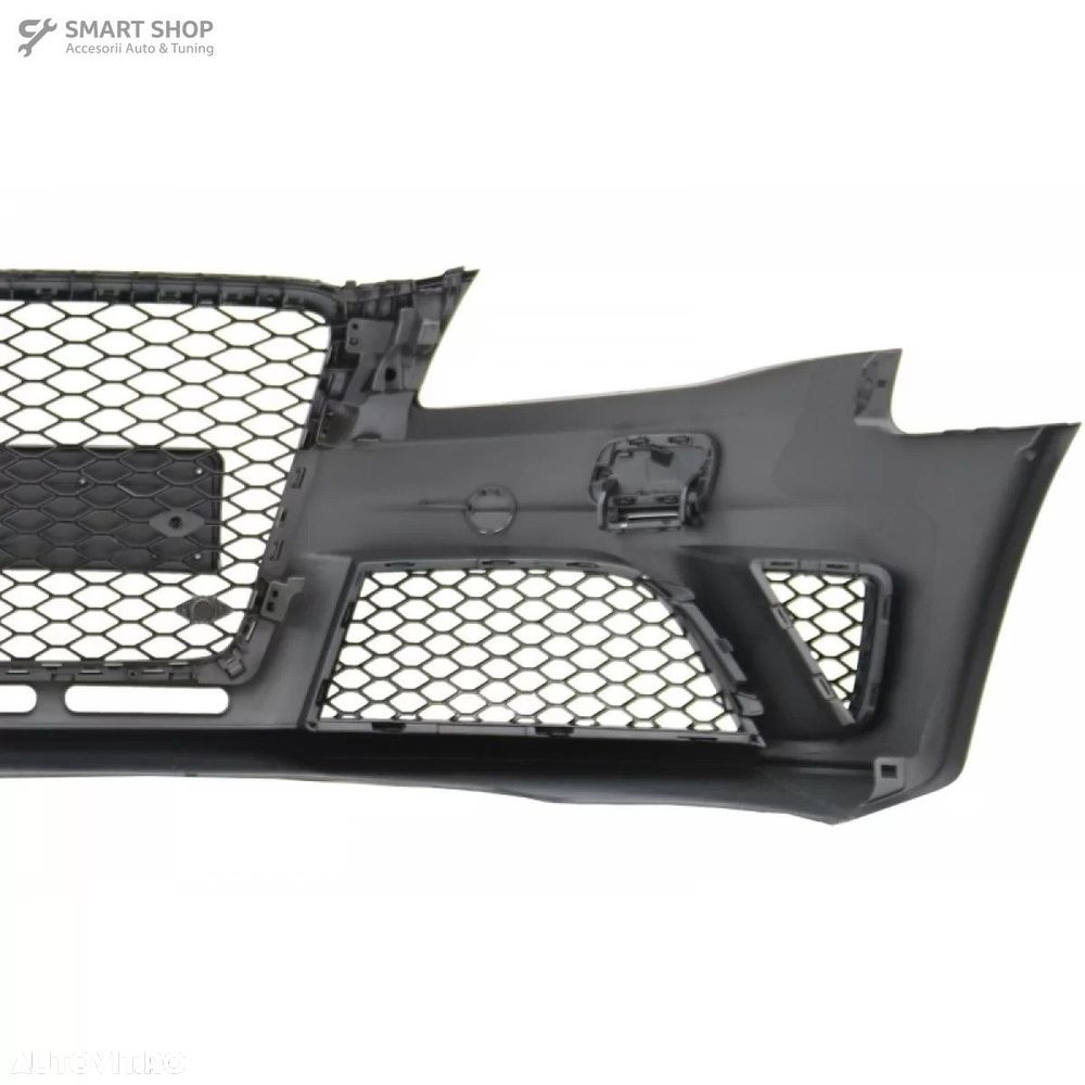 Bara Fata cu Difuzor Bara Spate si Ornamente Evacuare Audi A4 B8 Pre-F - 6