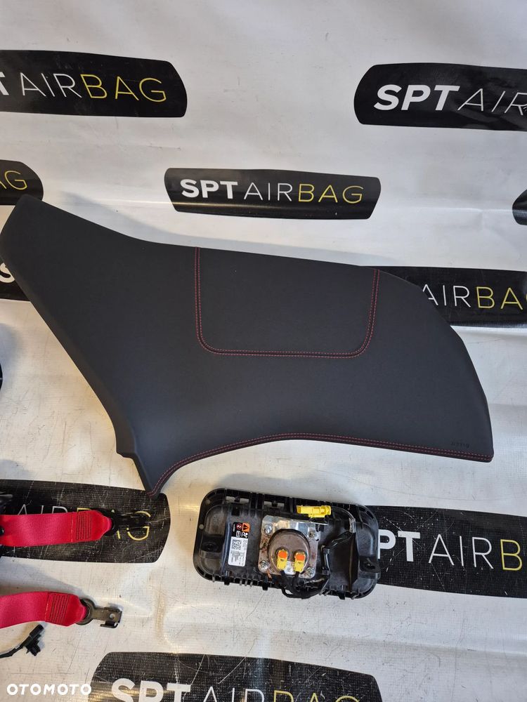 CHEVROLET CORVETTA C8 DESKA BOK KONSOLI ZAŚLEPKA PODUSZKI AIRBAG AIR BAG PASY KIT SET - 2