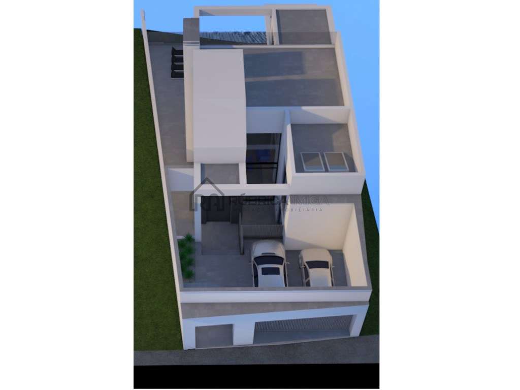 terreno com projeto aprovado para moradia v3 com piscina - Grande imagem: 5/6