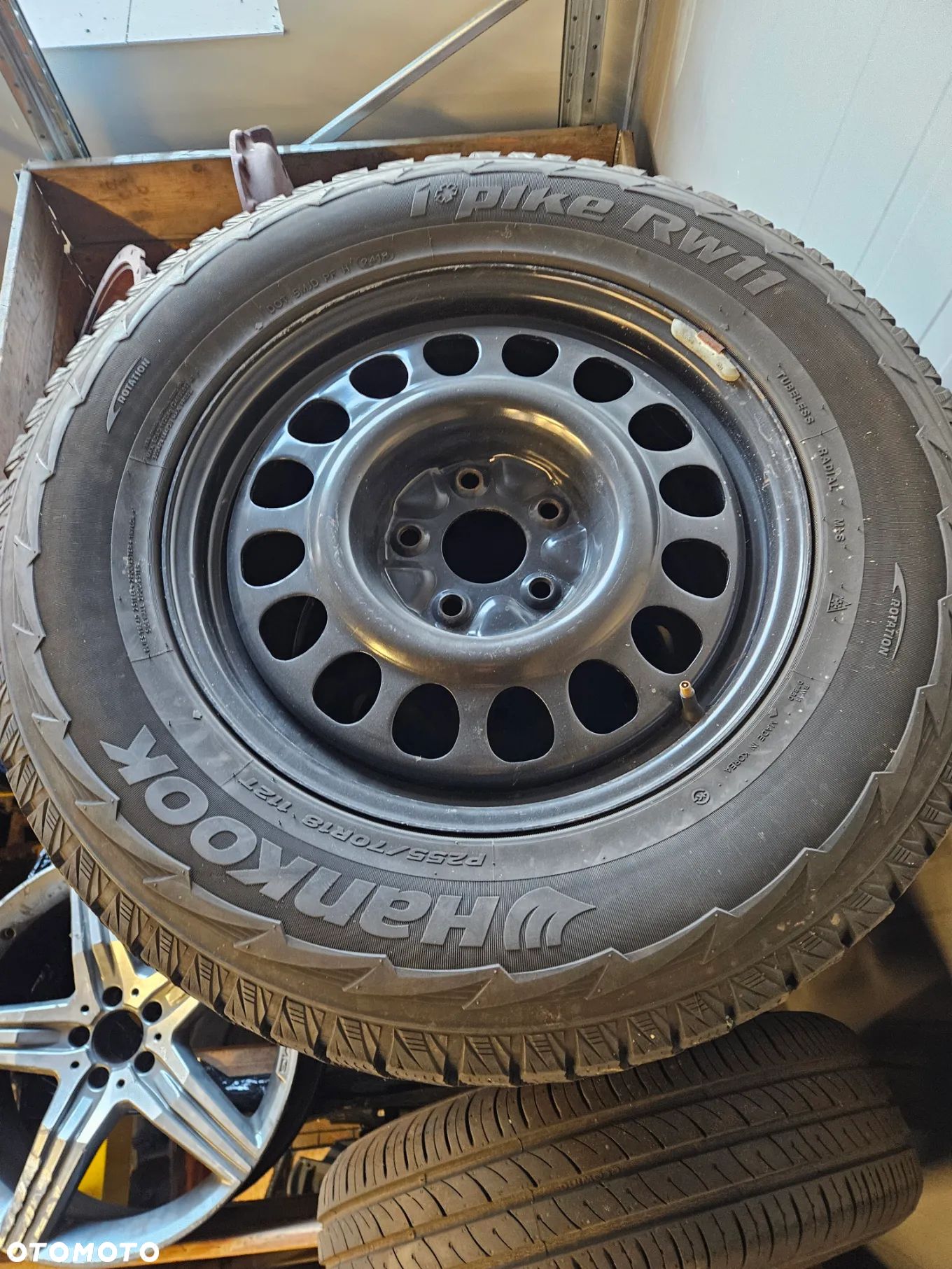 Koła Jeep Wrangler 255/70R18 zimowe stalowe - 1