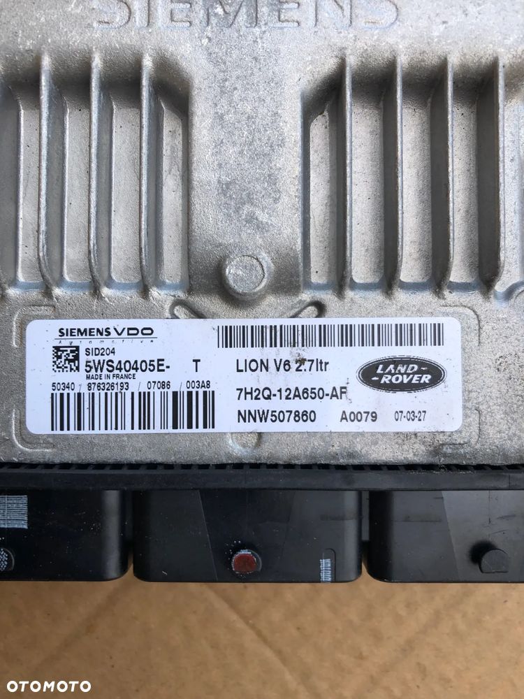 Sterownik silnika 7H2Q-12A650 Siemens RANGE ROVER SPORT / LAND ROVER DISCOVERY 3 III 2.7 - 2