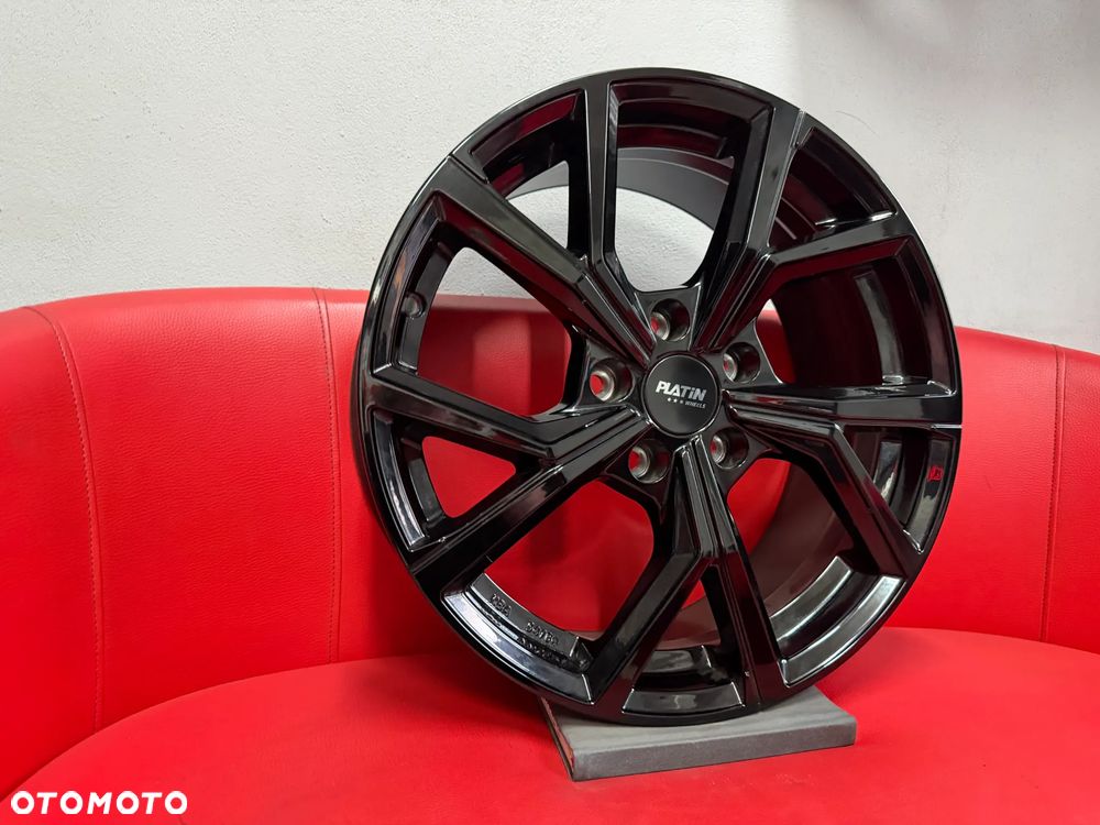 Felgi aluminiowe PLATIN P115 5x108r17 et42 CZARNE FORD PEUGEOT VOLVO  nowe!!!! - 3