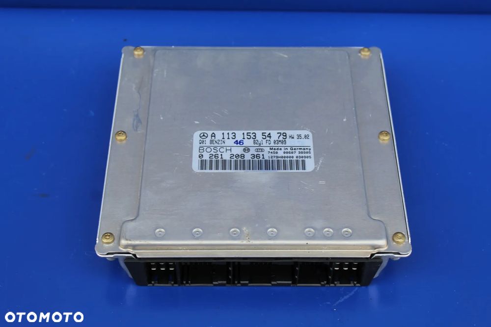 Sterownik komputer silnika OE Mercedes SL R230 W230 SL500 5.0 A1131535479 - 3