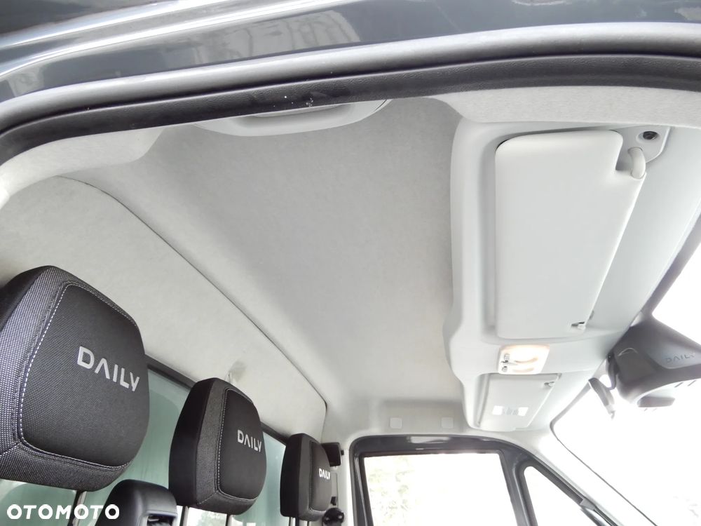 Iveco DAILY 50C18 Hi-Matic Firana Obustronna + Dach Suwany Skrzynia 6310 mm 12 Euro Palet Rozstaw Osi 4750 mm WZMACNIANY Full Opcja Wyposażenia GWARANCJA FABRYCZNA Stan Jak Nowy Gotowy Dostępny POLECAM - 28