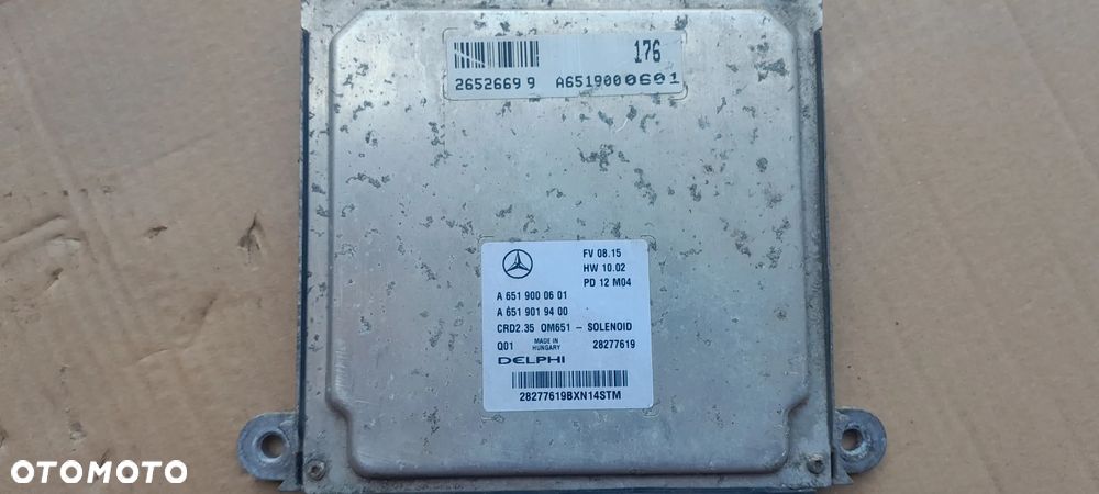 MERCEDES SPRINTER W906 STEROWNIK SILNIKA - 2
