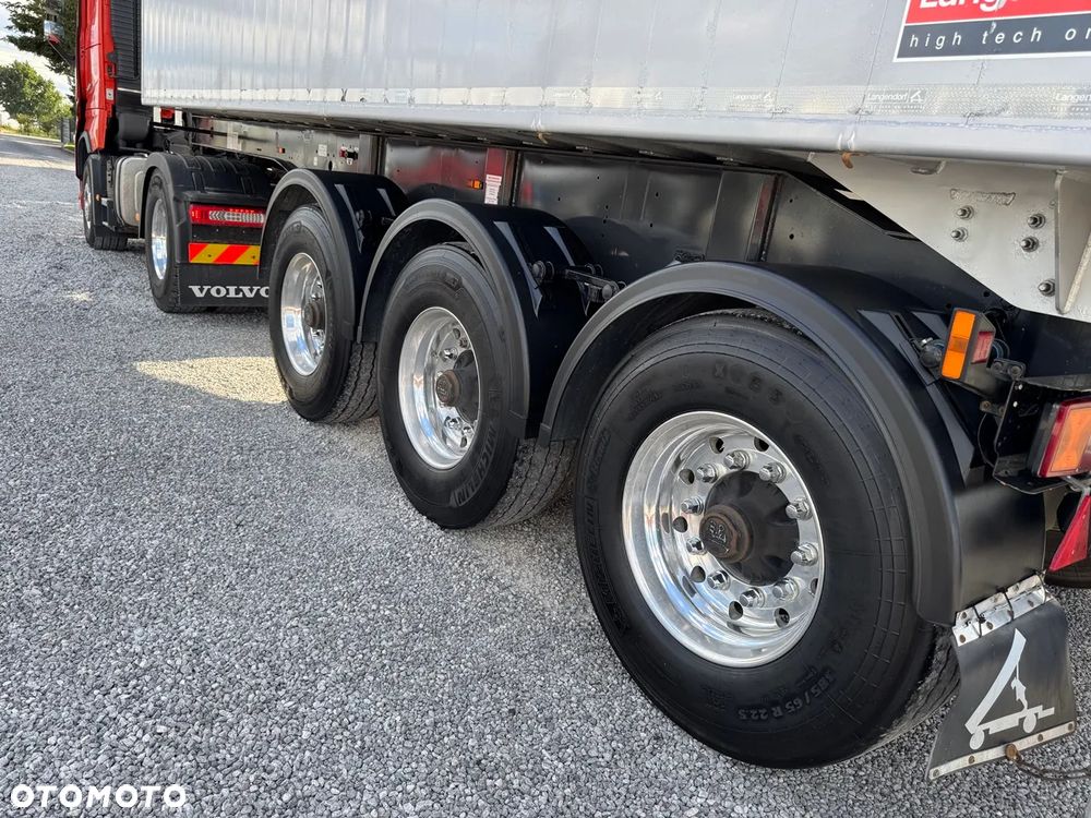 Langendorf SKA 24/31 - WAGA 5000 kg / PODNOSZONA OŚ / ALUMINIOWE FELGI / ORYGINALNY LAKIER / BARDZO DOBRY STAN - 17