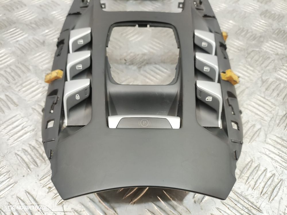 Consola Central Original Citroen DS5 Com Comutador Abertura De Vidros Travão Elétrico Cinzeiro - 11