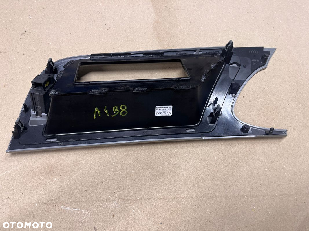 AUDI A4 B8 OSŁONA RAMKA OBUDOWA WYŚWIETLACZA 8K1857186E - 3