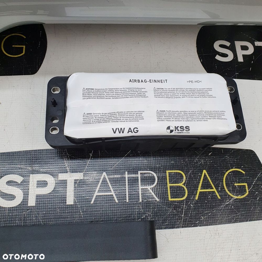 VW UP UP! DESKA ROZDZIELCZA KONSOLA KOKPIT PULPIT PODUSZKI AIRBAG AIR BAG PASY KIT SET - 9